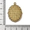 Zinc Alloy Pendant Settings for Cabochon & Rhinestone PALLOY-A15257-AB-LF-3