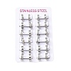 304 Stainless Steel Hoop Earrings EJEW-L302-02P-03-4