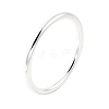 304 Stainless Steel Plain Bangles for Women BJEW-S161-10S-1