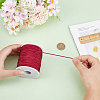 1 Roll 100 Yards Round Nylon Braided Thread NWIR-PH0002-22A-3