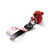 Imitation Leather Clasps Keychain KEYC-I113-03E-2