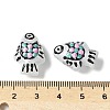 Baking Paint Glass Enamel Beads BLOW-D300-03A-4