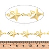304 Stainless Steel Star Link Chains CHS-C021-03B-G-3