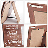 MDF Wood Photo Frames DIY-WH0231-060-4