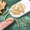 SHEGRACE Brass Tube Beads XGRPCP014-255G-5