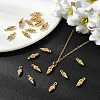 SHEGRACE Brass Shell Shape Charms XGR0171G-103G-5