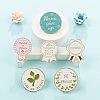 6Pcs 6 Style Alloy Enamel Brooches JEWB-LS0001-15-4