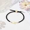 1Pc Adjustable Nylon Cord Slider Bracelets for Women BJEW-LP0001-32M-01-3