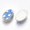 Alloy Enamel Cabochons PALLOY-T054-99-2