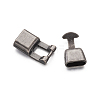 Alloy Snap Lock Clasps PALLOY-TAC0009-24AS-4