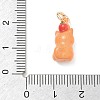 Brass Enamel Pendants KK-CBAE20A-01E-G-3