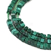 Natural Malachite Beads Strands G-G271-G01-1x1.5mm-4