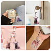 12Pcs 4 Styles Printed Acrylic Pendants OACR-TA0004-14B-8