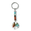 Gemstone Tree of Life Keychain KEYC-JKC00757-1