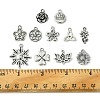 66Pcs 11 Styles Tibetan Style Alloy Pendants FIND-FS0002-22-5