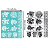 Self-Adhesive Silk Screen Printing Stencil DIY-WH0638-046-2