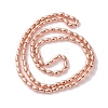 Electroplate Beads Strands X-EGLA-H104-02E-2