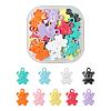 36Pcs 9 Colors Spray Painted Alloy Charms FIND-LS0001-55-2