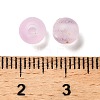 Frosted Transparent Acrylic Beads X1-OACR-F013-12K-3