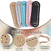 5Pcs 5 Colors PU Imitation Leather Bag Bottoms FIND-CL0001-87B-7
