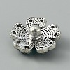 Alloy Rhinestone Snap Button FIND-WH0150-57-2