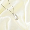 304 Stainless Steel Pendant Necklace NJEW-K255-23P-2