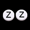 Opaque Acrylic European Beads AC-CBA3BDD-01Z-1