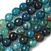 Natural Agate Beads Strands G-M437-C01-01W-1