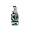 Brass Enamel Pendants LS-FIND-I054-01E-P-1