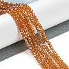 Electroplate Glass Beads Strands EGLA-A034-T3mm-A19-3