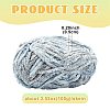 Super Bulky Chenille Polyester Yarn YCOR-FZC0001-01F-4
