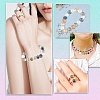 70Pcs 14 Colors Transparent Glass Beads GLAA-YW0005-48-6