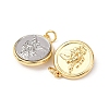 Brass Pendants KK-K408-03B-G-2