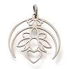 304 Stainless Steel Pendants STAS-Z119-12P-1