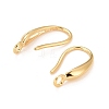 10Pcs Rack Plating Eco-friendly Brass Earring Hooks FIND-DJ0001-08-2