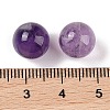 Natural Amethyst No Hole Sphere Beads G-K353-04A-03-3