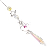 Alloy Planet Moon Hanging Ornaments HJEW-JM03018-4