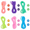 18M 6 Colors Hollow Pipe PVC Tubular Synthetic Rubber Cord RCOR-UN0001-01-1