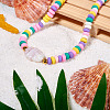 4 Strands 4 Style Handmade Polymer Clay Beads CLAY-CW0001-05-7