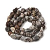 Natural Leopard Skin Jasper Beads Strands GG-CBAC13F-A01-01-3