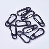 Alloy Snap Keychain Clasp Findings PALLOY-WH0065-31B-2