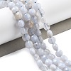 Natural Blue Lace Agate Beads Strands G-C179-A08-02-1