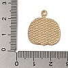 Thanksgiving Day Golden Tone Alloy Enamel Pendants ENAM-M002-02L-G-3