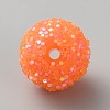 Opaque Acrylic Glitter Beads FIND-CJC0010-111A-07-2