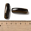 Natural Tiger Eye Connector Charms G-G095-01C-3