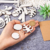 DIY Sublimation Blank Earring Making Kit DIY-SW0001-14-19