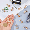 6 Pairs Alloy Cufflinks FIND-FH0017-36G-3