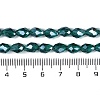 Transparent Electroplate Glass Beads Strands LS-EGLA-N013-T6mm-B24-4