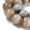 Natural Banded Agate Beads Strands G-NH0023-B01-02-4
