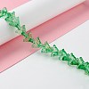 Transparent Glass Beads Strand GLAA-K002-02F-2